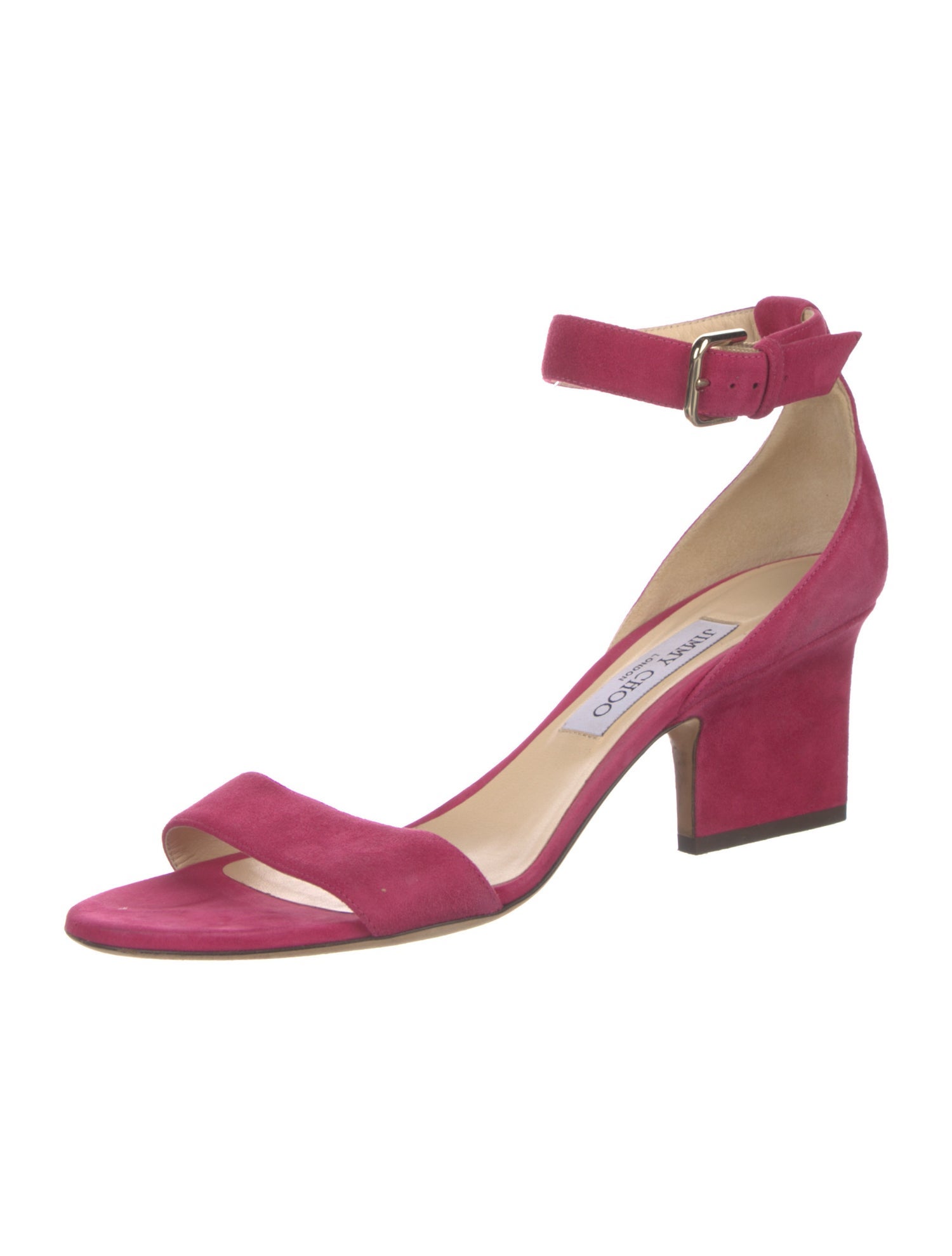 Jimmy Choo Suede D'Orsay Pumps