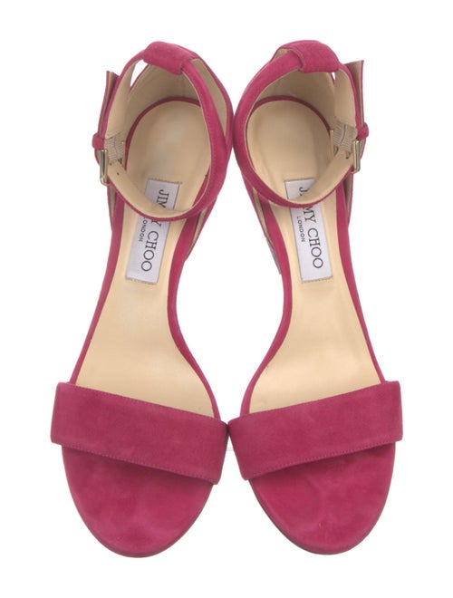 Jimmy Choo Suede D'Orsay Pumps