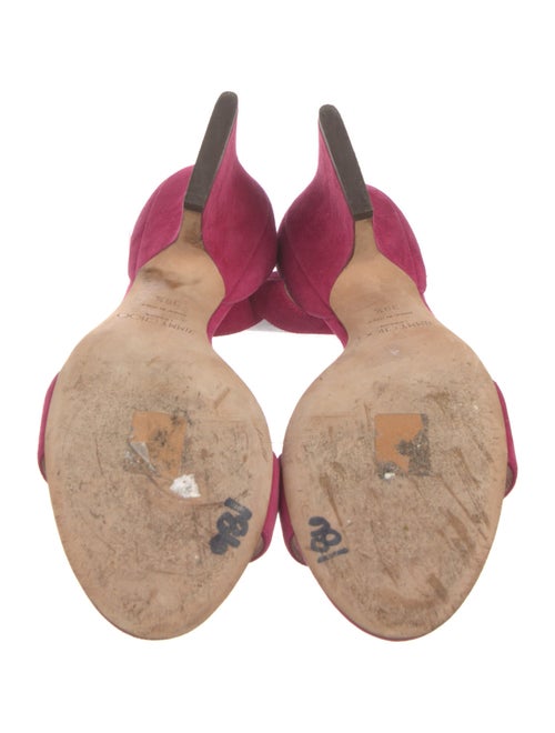 Jimmy Choo Suede D'Orsay Pumps