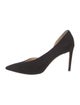 Jimmy Choo Suede D'Orsay Pumps