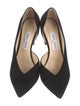 Jimmy Choo Suede D'Orsay Pumps