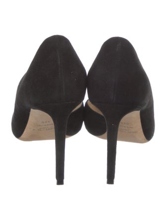 Jimmy Choo Suede D'Orsay Pumps