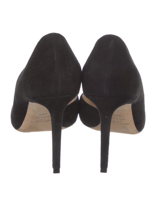 Jimmy Choo Suede D'Orsay Pumps
