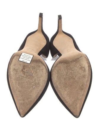 Jimmy Choo Suede D'Orsay Pumps