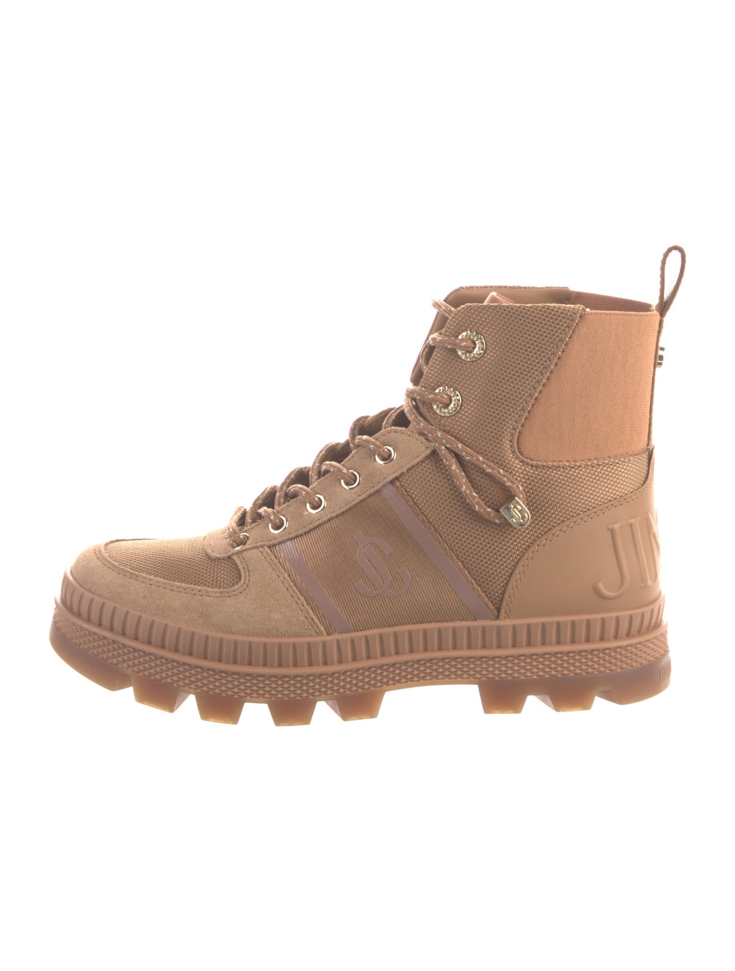 Jimmy Choo Suede Combat Boots