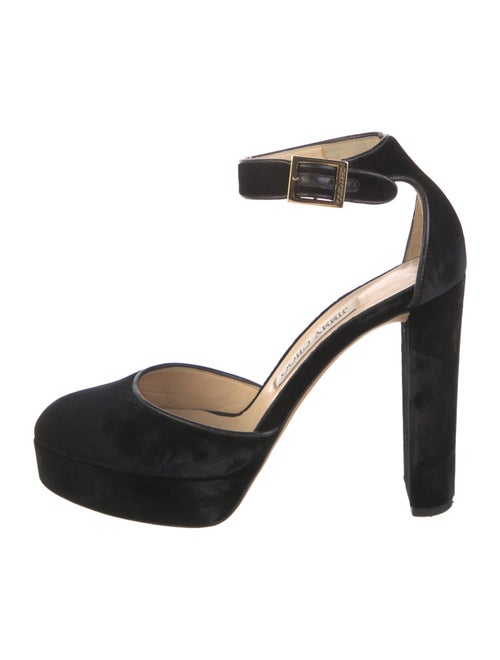 Jimmy Choo Velvet D'Orsay Pumps