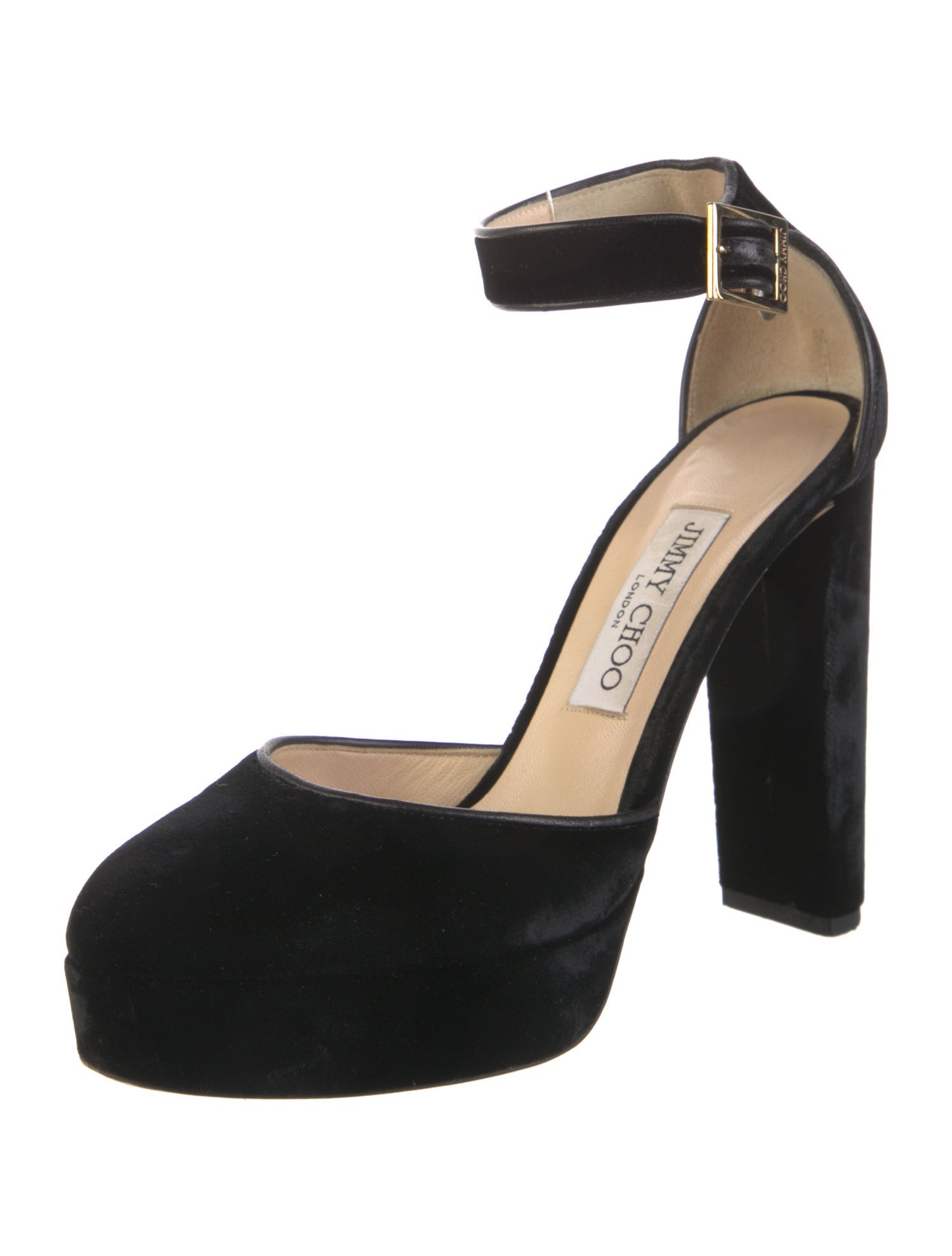 Jimmy Choo Velvet D'Orsay Pumps