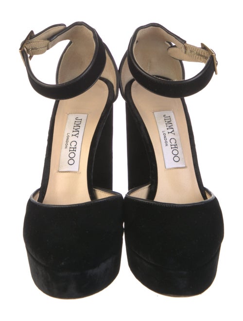Jimmy Choo Velvet D'Orsay Pumps
