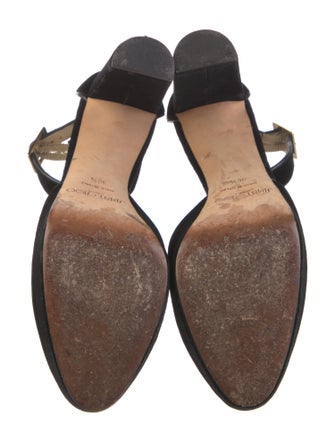 Jimmy Choo Velvet D'Orsay Pumps