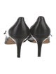 Jimmy Choo Leather Bow Accents Pumps