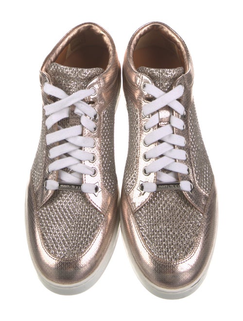 Jimmy Choo Glitter Sneakers