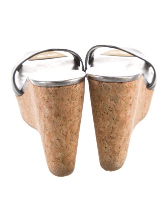 Jimmy Choo Leather Slides