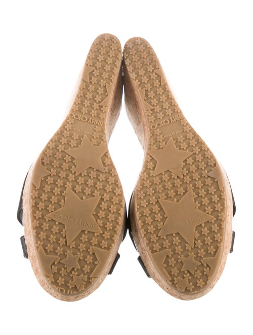 Jimmy Choo Leather Slides