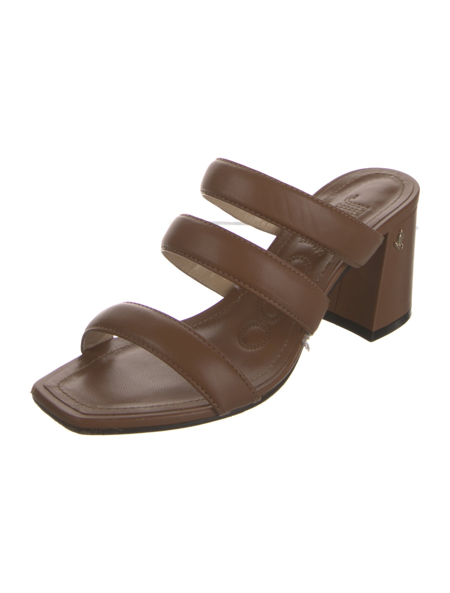Jimmy Choo Leather Slides