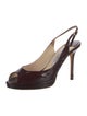 Jimmy Choo Patent Leather Slingback Pumps