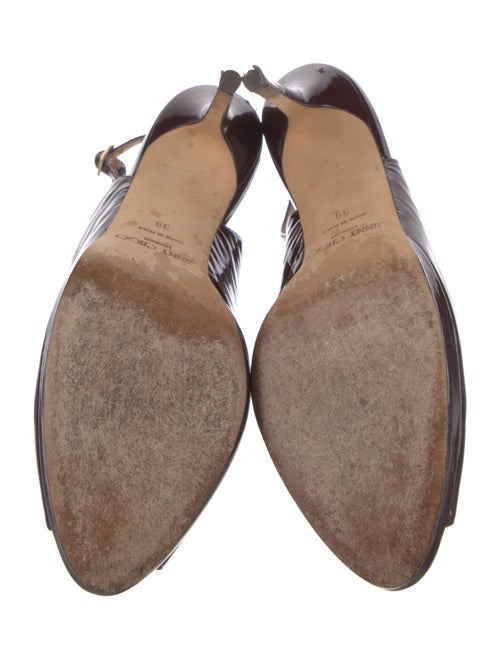 Jimmy Choo Patent Leather Slingback Pumps