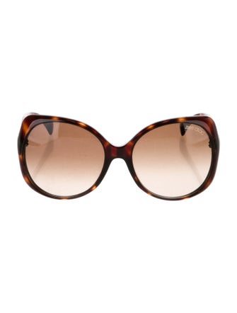 Jimmy Choo Valentina Oversize Sunglasses