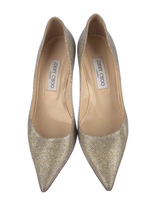 Jimmy Choo Glitter Glitter Accents Pumps