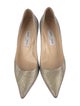Jimmy Choo Glitter Glitter Accents Pumps