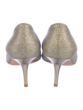 Jimmy Choo Glitter Glitter Accents Pumps