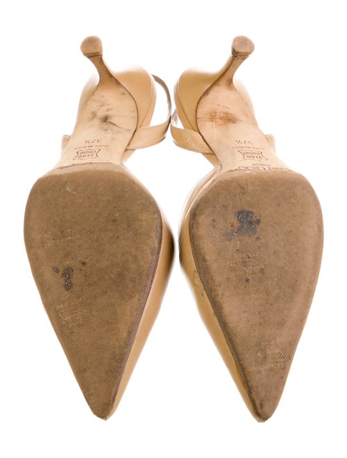 Jimmy Choo Leather Slingback Pumps