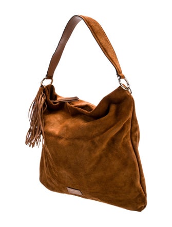 Jimmy Choo Suede Shoulder Bag