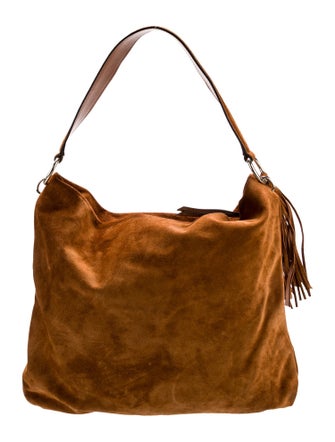 Jimmy Choo Suede Shoulder Bag