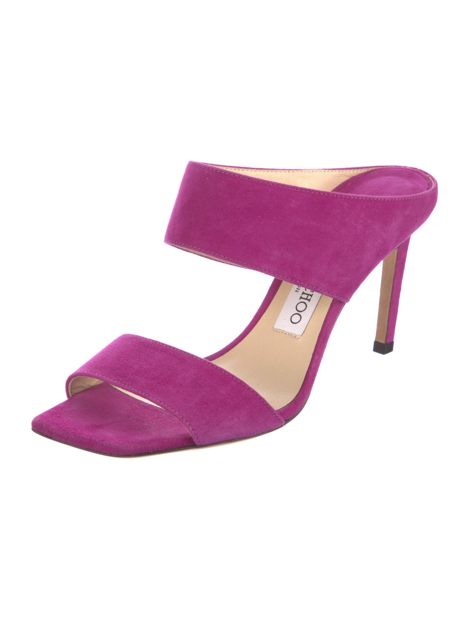 Jimmy Choo Suede Slides