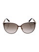 Jimmy Choo Lexie Aviator Sunglasses Cat-Eye Sunglasses