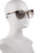 Jimmy Choo Lexie Aviator Sunglasses Cat-Eye Sunglasses