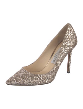 Jimmy Choo Glitter Pumps