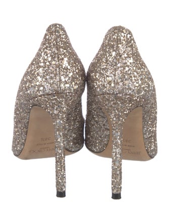 Jimmy Choo Glitter Pumps