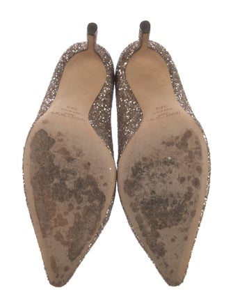 Jimmy Choo Glitter Pumps