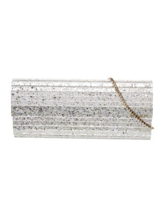 Jimmy Choo Glitter Clutch