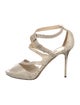 Jimmy Choo Leather Animal Print D'Orsay Pumps