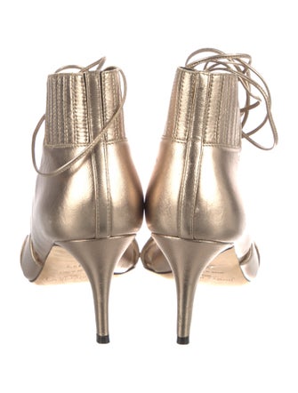 Jimmy Choo Leather T-Strap Pumps