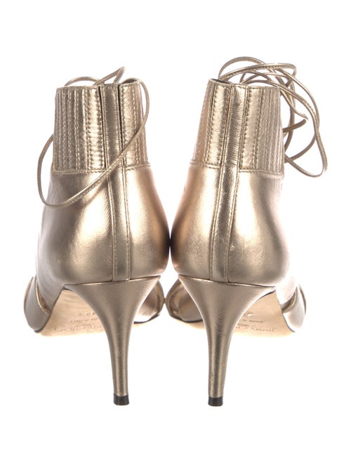 Jimmy Choo Leather T-Strap Pumps