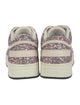Jimmy Choo Glitter Colorblock Pattern Sneakers