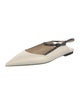 Jimmy Choo Leather Slingback Flats