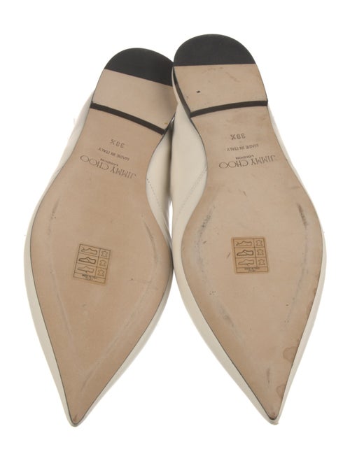 Jimmy Choo Leather Slingback Flats