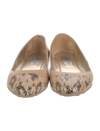 Jimmy Choo Leather Flats