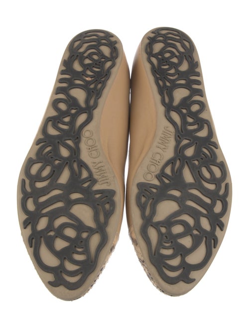 Jimmy Choo Leather Flats