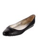 Jimmy Choo Leather Ballet Flats