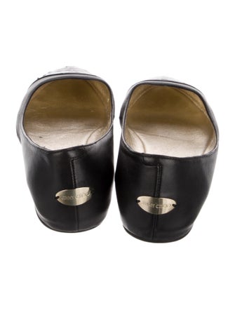 Jimmy Choo Leather Ballet Flats