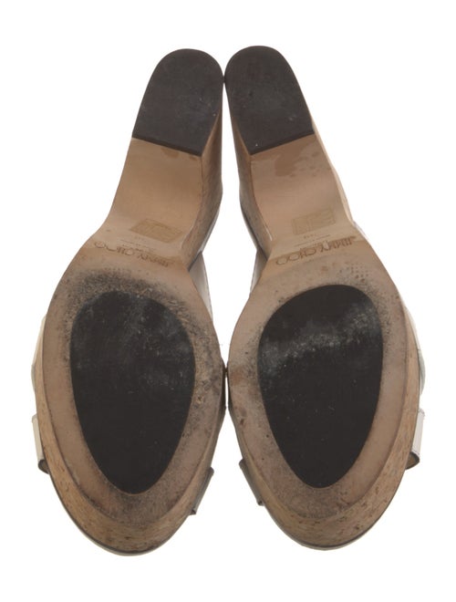 Jimmy Choo Leather Slides