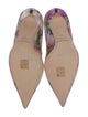 Jimmy Choo Satin Floral Print Mules