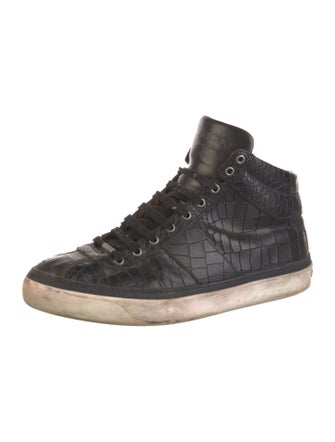 Jimmy Choo Leather Sneakers