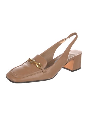 Jimmy Choo Leather Slingback Pumps