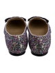 Jimmy Choo Glitter Bow Accents Loafers