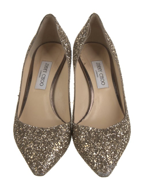 Jimmy Choo Glitter Pumps